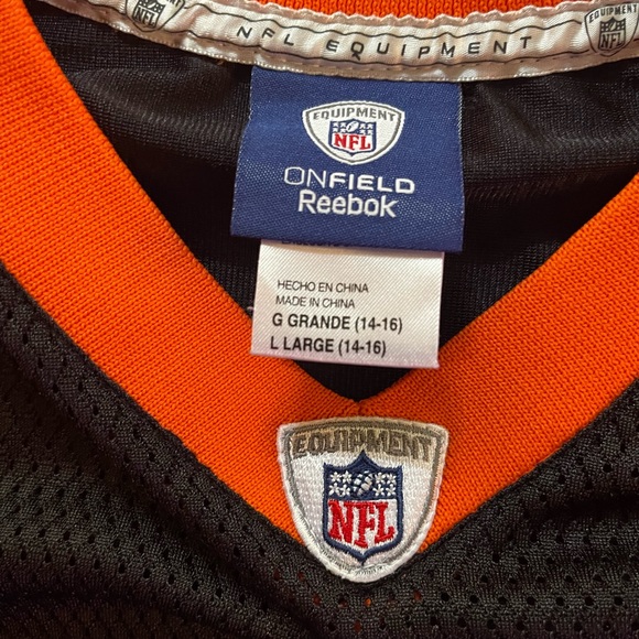 AUTHENTIC NFL (PALMER) REEBOK Cincinnati Bengals Jersey! - Picture 7 of 11